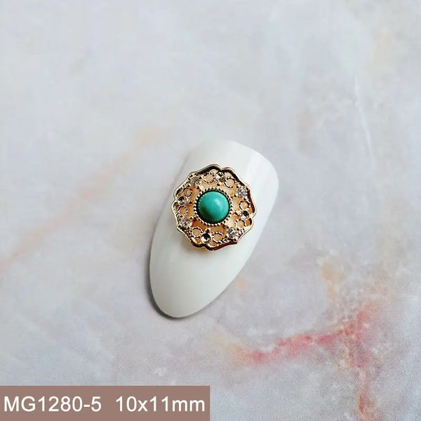 Mixed Gold Crystal Charms-ToShay.org