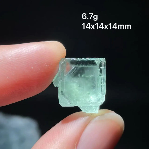 Green Fluorite Crystal-ToShay.org
