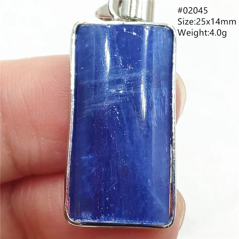 Blue Kyanite Cat Eye Pendant-ToShay.org