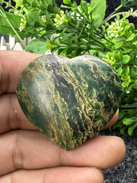 Green Emerald Stone Heart-ToShay.org