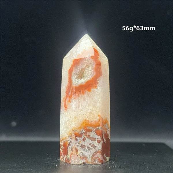 Red Moss Agate Point-ToShay.org