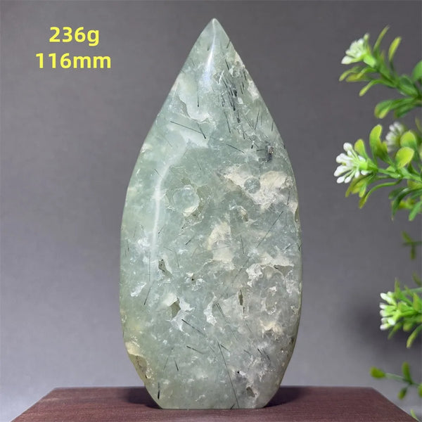 Green Grape Agate Torch-ToShay.org