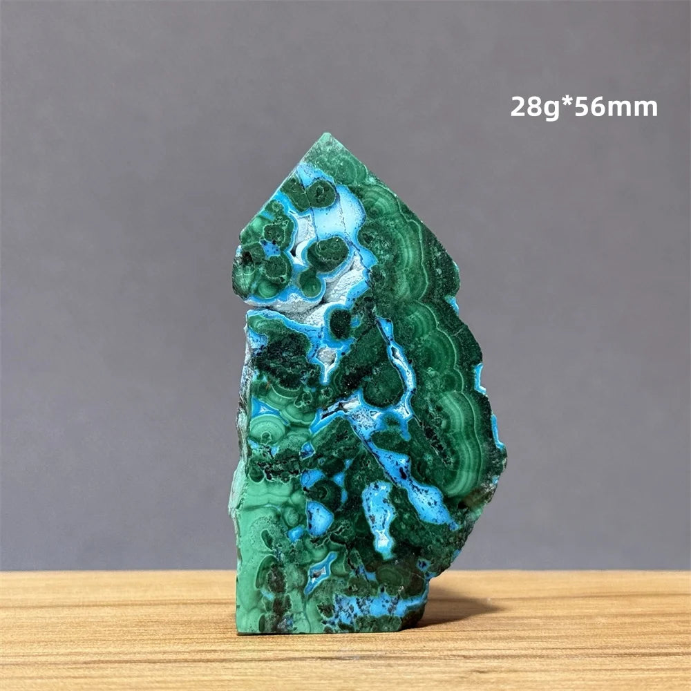 Blue Chrysocolla Tower-ToShay.org