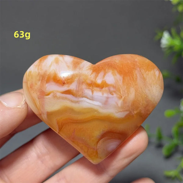 Red Agate Heart-ToShay.org