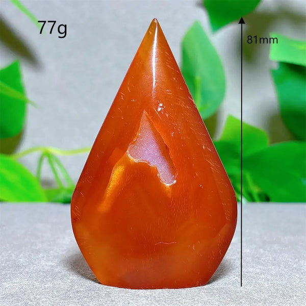 Orange Carnelian Crystal Torch-ToShay.org