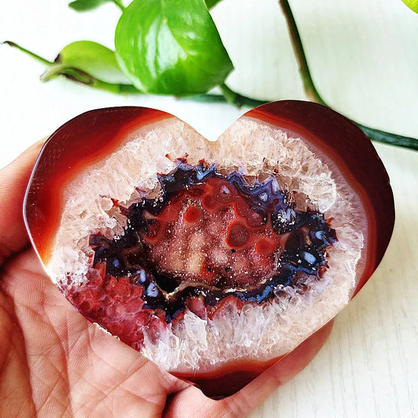 Red Agate Heart-ToShay.org