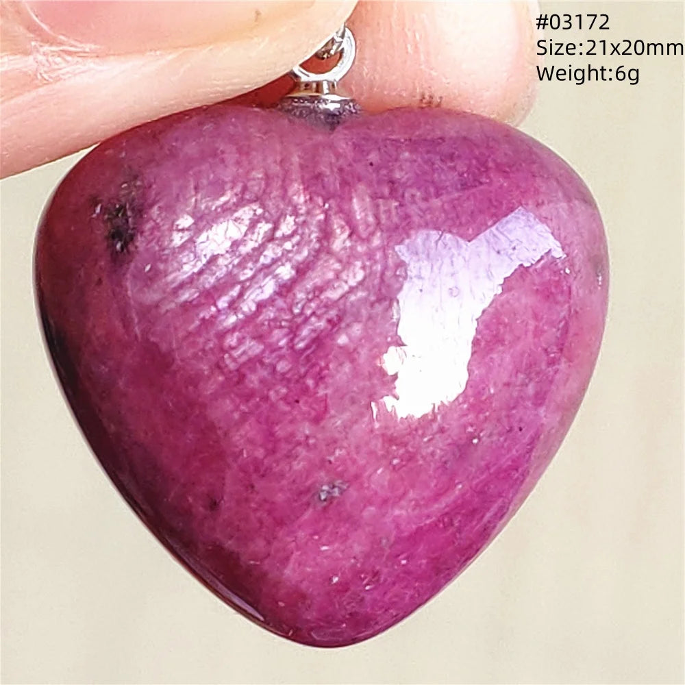 Red Ruby Zoisite Pendant-ToShay.org