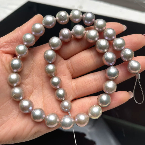 Grey Pearl Beads-ToShay.org