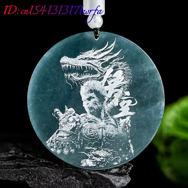 Blue Jadeite Pendant-ToShay.org