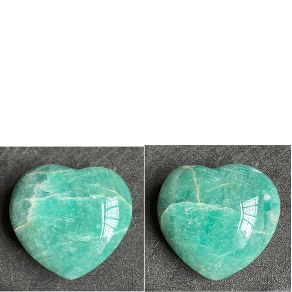 Blue Amazonite Heart-ToShay.org