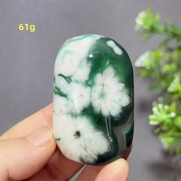 Green Cherry Blossom Agate-ToShay.org