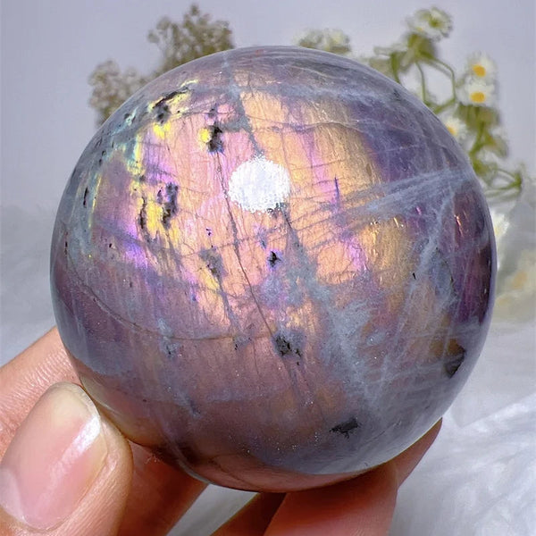 Purple Labradorite Ball-ToShay.org