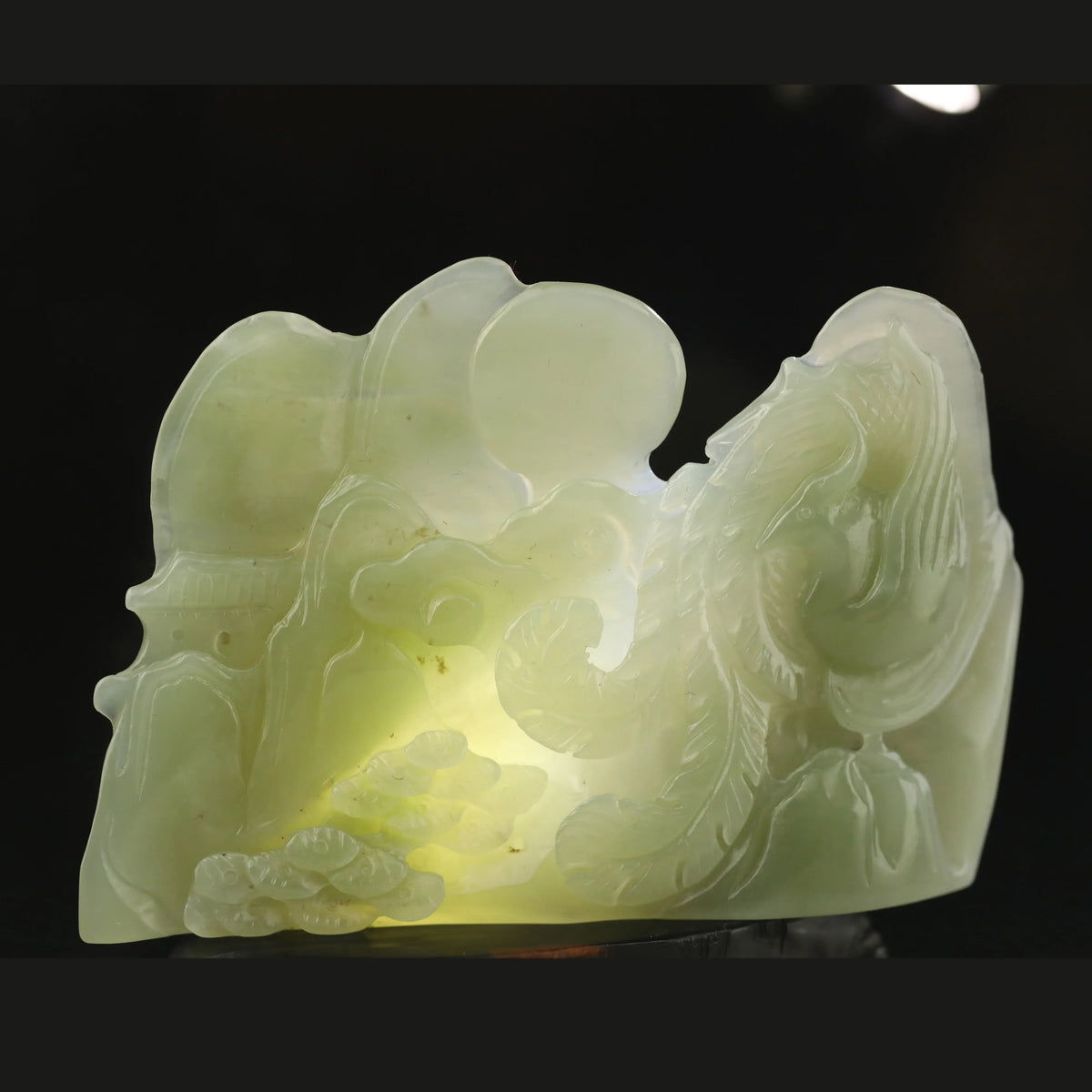 Green Jade Phoenix Landscape-ToShay.org