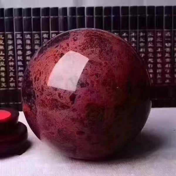 Red Obsidian Ball-ToShay.org