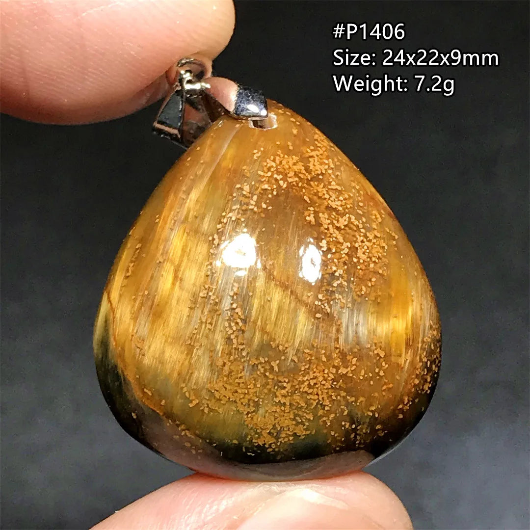 Blue Pietersite Pendant-ToShay.org