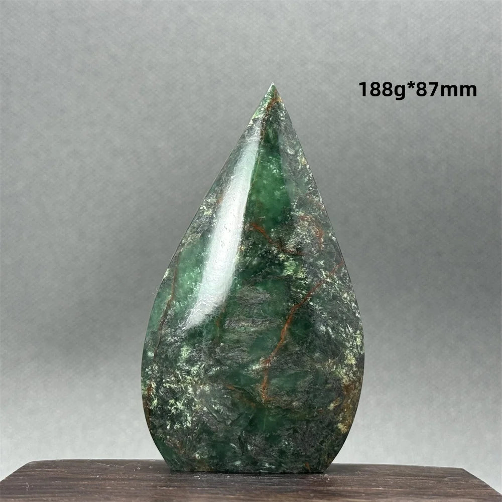 Green Emerald Jasper Torch-ToShay.org