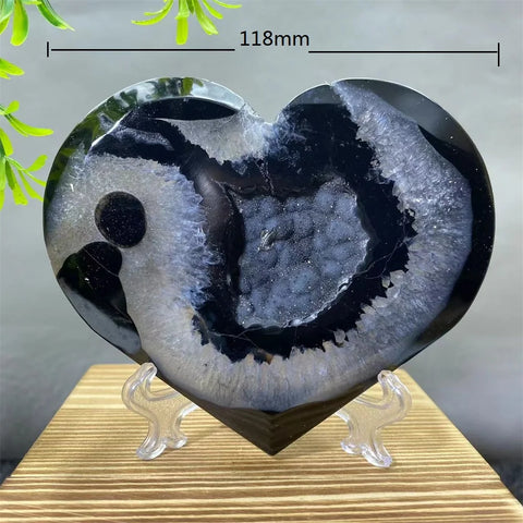 Black Agate Heart-ToShay.org