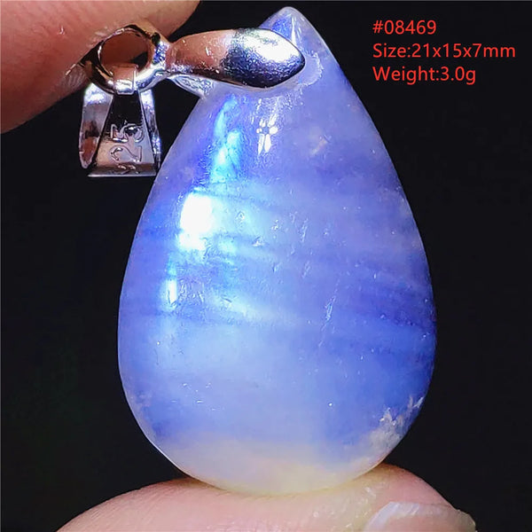 Blue Light Moonstone Pendant-ToShay.org
