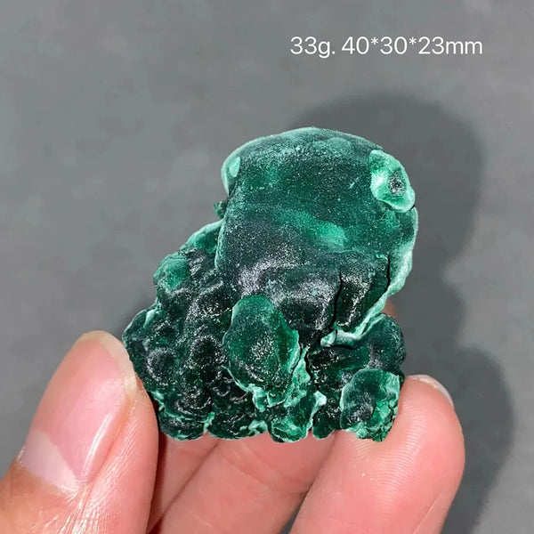 Green Malachite Crystal Slice-ToShay.org