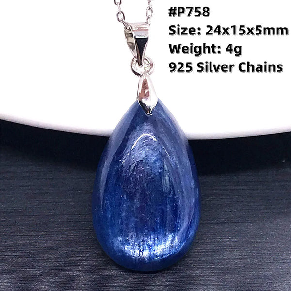 Blue Kyanite Pendant-ToShay.org