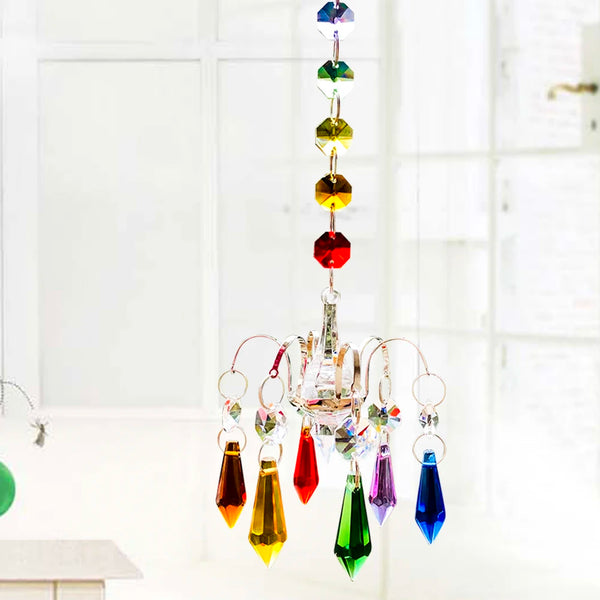 Chakra Crystal Chandelier-ToShay.org