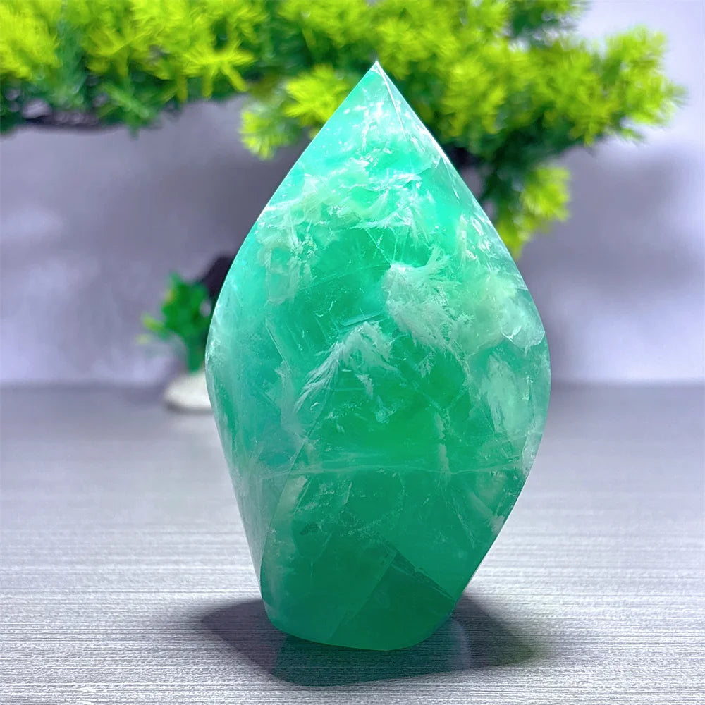 Rainbow Fluorite Flame-ToShay.org