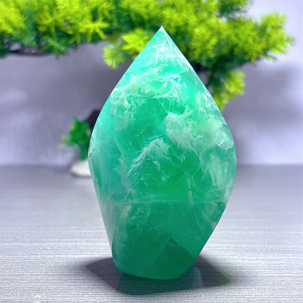 Rainbow Fluorite Flame-ToShay.org