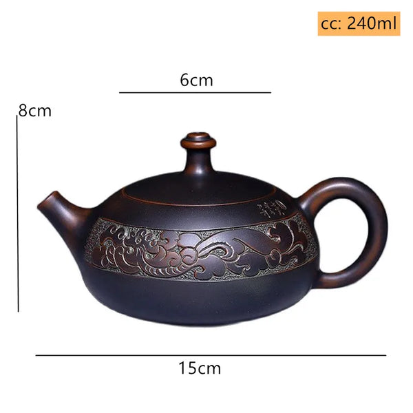 Yixing Purple Clay Teapot-ToShay.org