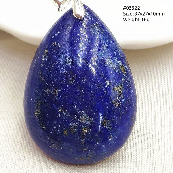 Blue Lapis Lazuli Pendant-ToShay.org