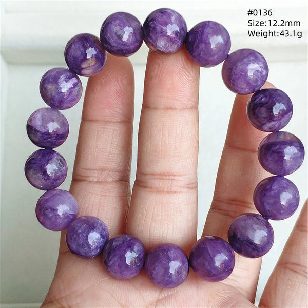 Purple Charoite Bracelet-ToShay.org