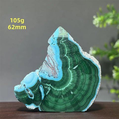 Blue Chrysocolla Tower Stone-ToShay.org