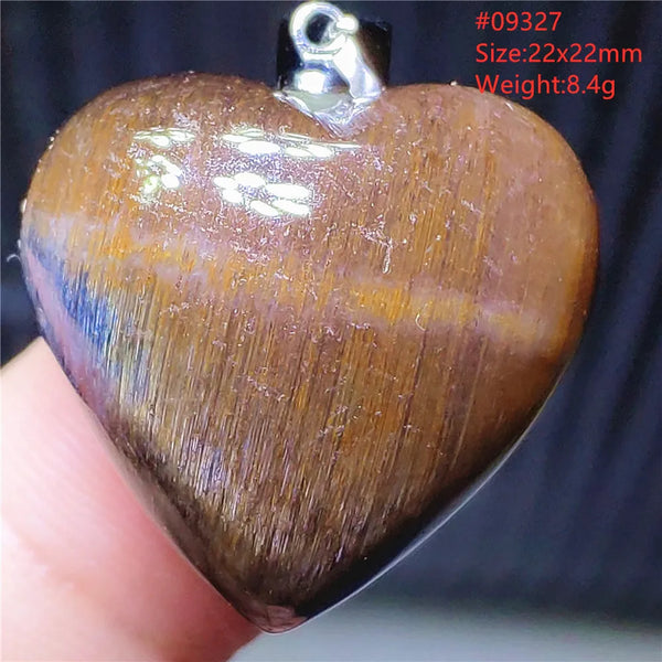 Blue Pietersite Chatoyant Pendant-ToShay.org