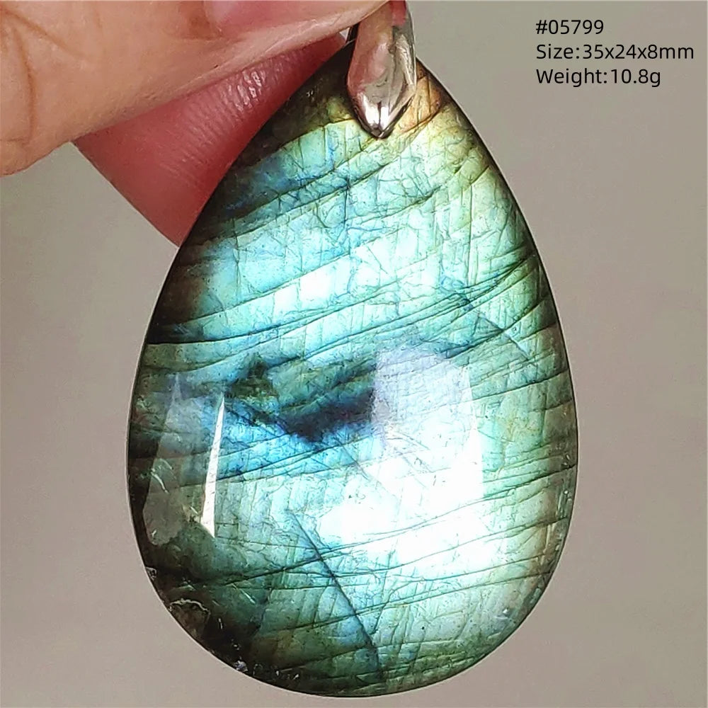 Blue Purple Labradorite Pendant-ToShay.org