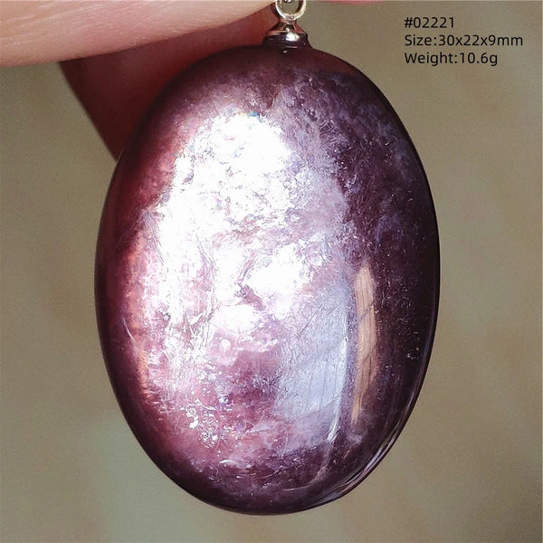 Purple Red Lepidolite Quartz-ToShay.org