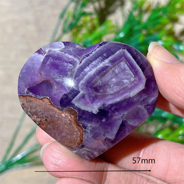 Purple Dream Amethyst Heart-ToShay.org
