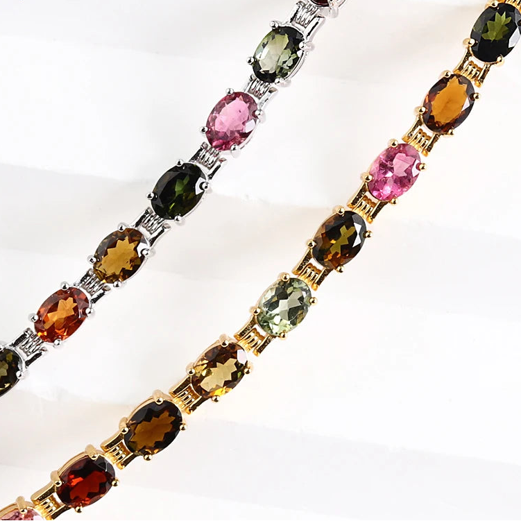 Mixed Tourmaline Bracelets-ToShay.org