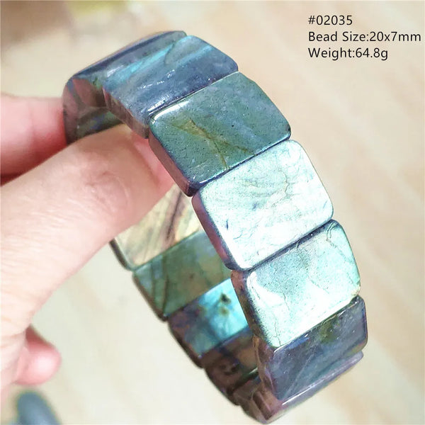 Blue Labradorite Bracelet-ToShay.org
