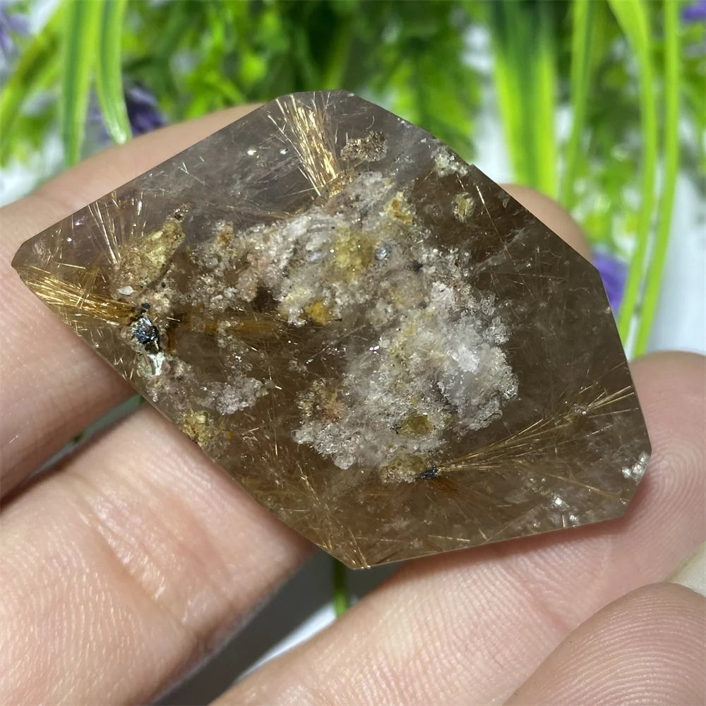 Gold Rutilated Quartz Rock-ToShay.org