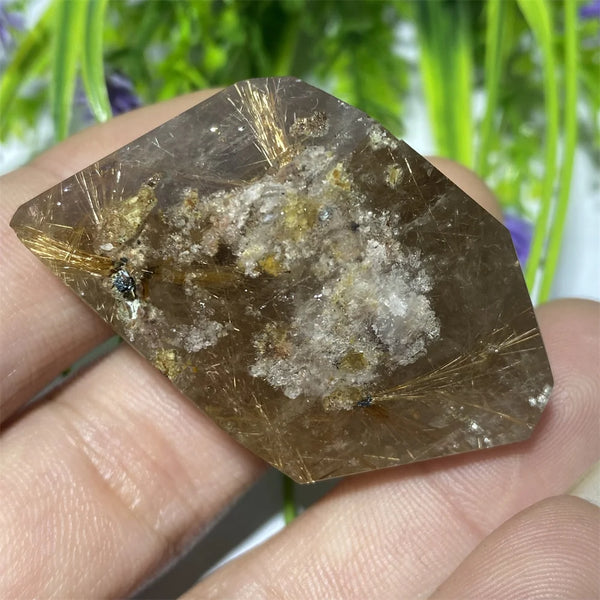 Gold Rutilated Quartz Crystal-ToShay.org