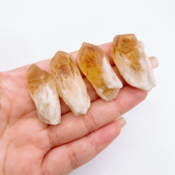 Yellow Citrine Rough Point-ToShay.org