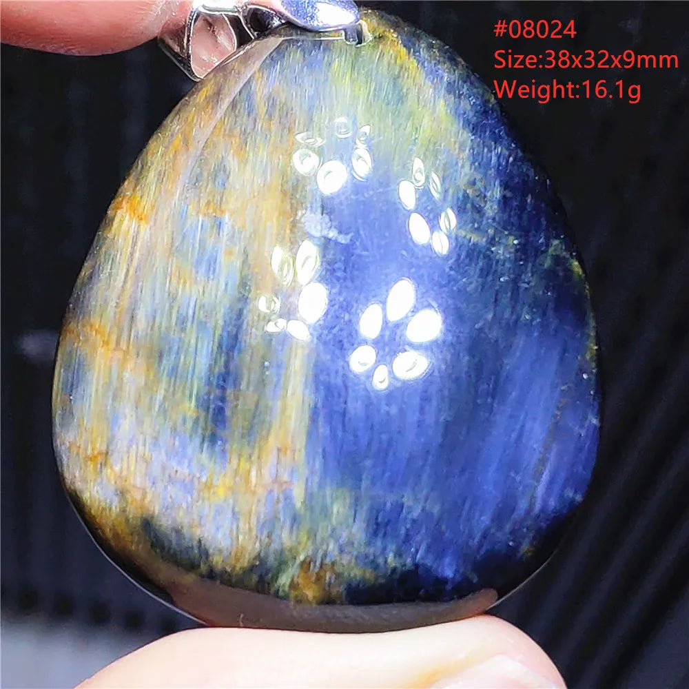 Blue Pietersite Pendant-ToShay.org