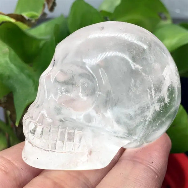 Clear Quartz Crystal Skull-ToShay.org