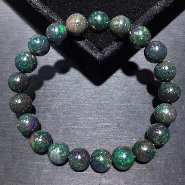 Black Green Opal Bracelet-ToShay.org