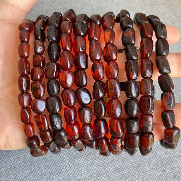 Red Cherry Amber Bracelets-ToShay.org