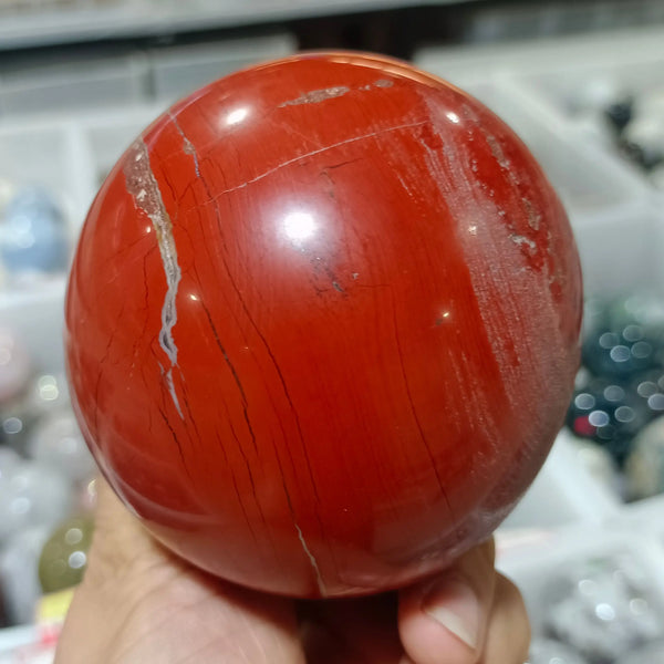 Red Jasper Ball-ToShay.org