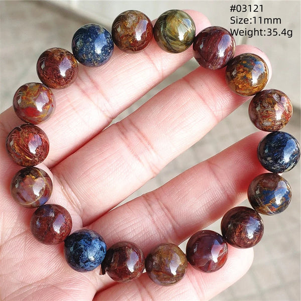 Blue Red Pietersite Bracelet-ToShay.org
