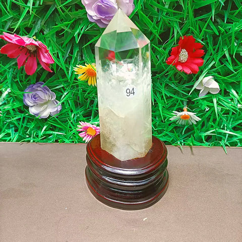Yellow Smokey Topaz Obelisk-ToShay.org