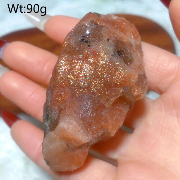 Orange Sunstone Crystal-ToShay.org