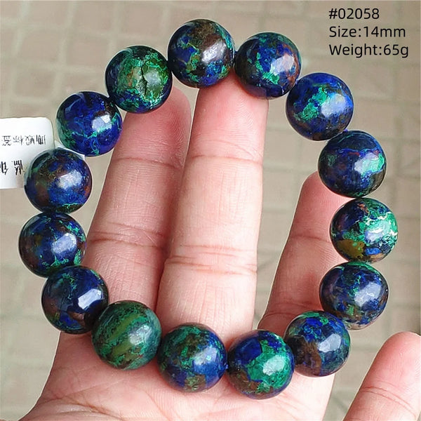 Blue Malachite Azurite Bracelet-ToShay.org