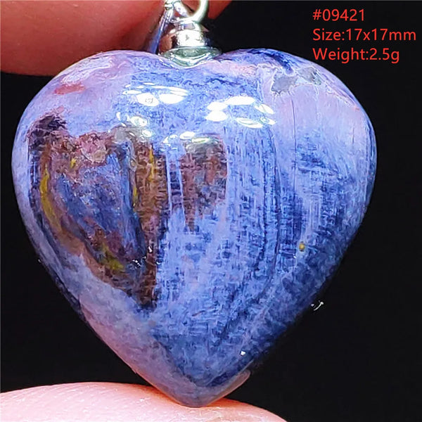 Blue Pietersite Chatoyant Pendant-ToShay.org